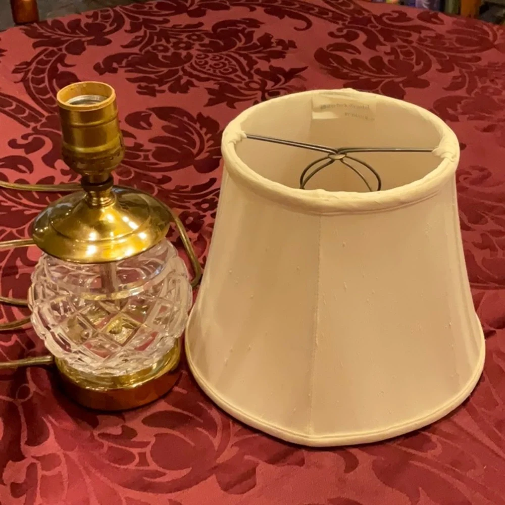 Waterford crystal lamp